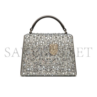 VALENTINO MINI VSLING HANDBAG WITH SPARKLING EMBROIDERY XW2B0G97VFF72A (19*13*9cm)